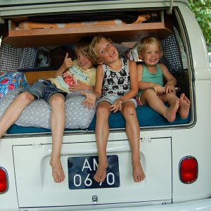 VW Camperbus drietal