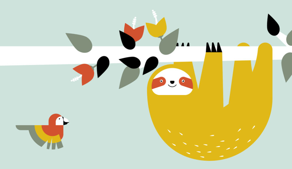 ANNIdesign is op vakantie_Luiaard_Mei2019