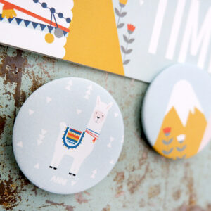 Magneet Lama old green_ANNIdesign_04