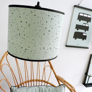 Lamp basic Confetti op Old green ANNIdesign 01