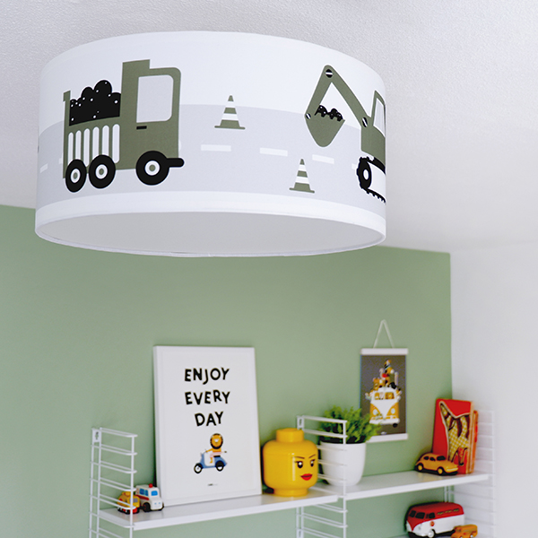 plafondlamp voertuigen olijf groen ANNIdesign 01
