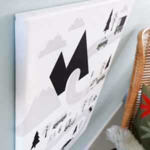 Canvas Voertuigen olijf groen 40x60 ANNIdesign 02