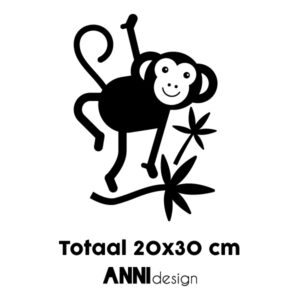 Muursticker Aap ANNIdesign 02