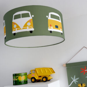 Plafondlamp Safari busje Olijf groen ANNIdesign 02