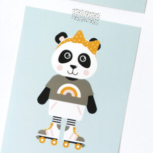 Poster set Cool girl old green ANNIdesign 02