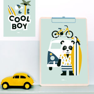 poster cool boy old green ANNIdesign 03