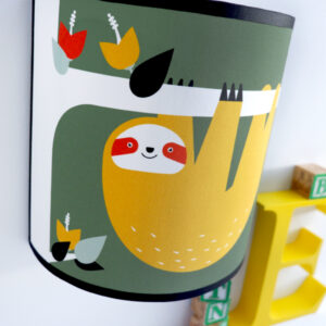 wandlamp jungle luiaard olijf groen ANNIdesign 02