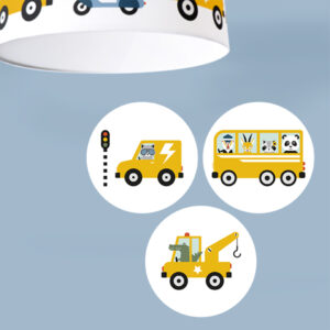 muurcirkel set dieren onderweg wit ANNIdesign 02