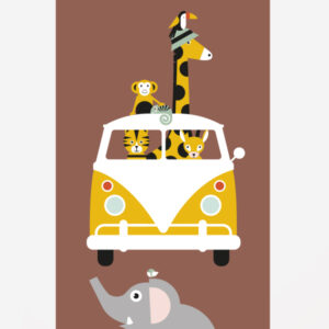 behangbaan safari terracotta bruin ANNIdesign 02