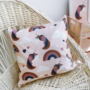 kussen eenhoorn terracotta bruin ANNidesign 02