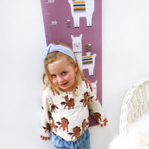 Groeimeter Lama oud paars ANNIdesign 02