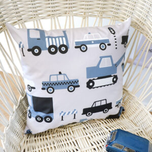kussen voertuigen vrachtwagen jeans blauw ANNIdesign 02