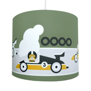 hanglamp raceauto circuit olijf groen ANNIdesign S01