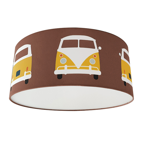 Plafondlamp Safari busje terracotta bruin ANNIdesign S01