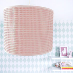hanglamp_basic wafelstof roze_ANNIdesign_01