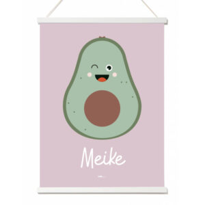 poster xl smile advocado lila NAAM ANNIdesign 01