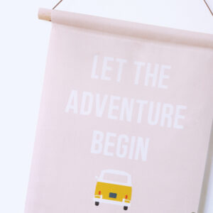 textielposter safari adventure oud roze ANNIdesign 02