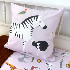 kussen wildlife zebra lila paars ANNIdesign 01