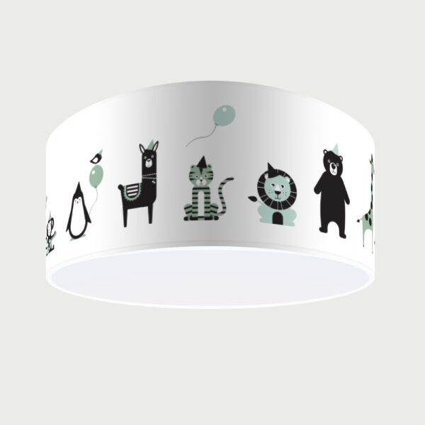 Plafondlamp Feestbeesten old green ANNIdesign S02