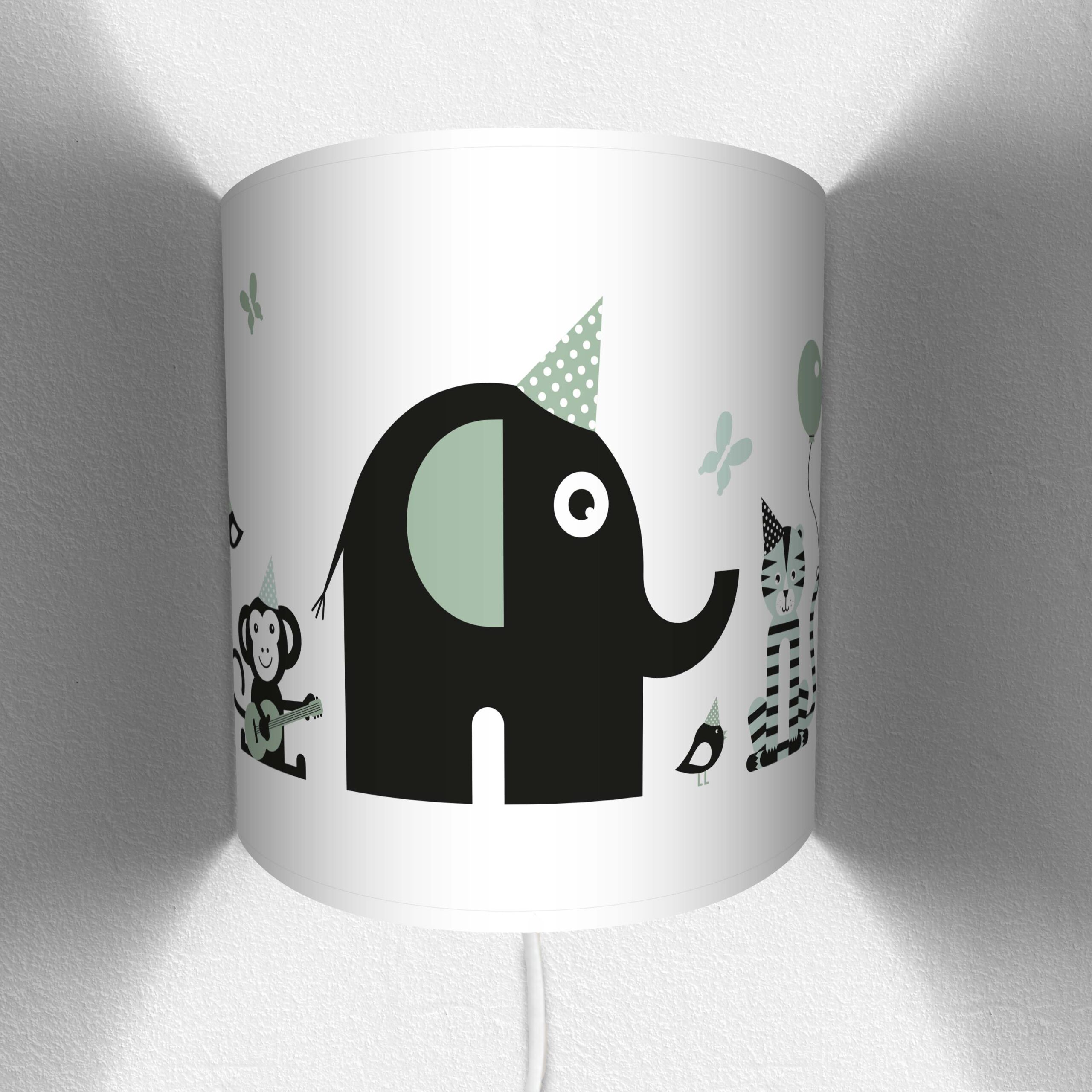Wandlamp Feestbeest old green_ANNIdesign_S01